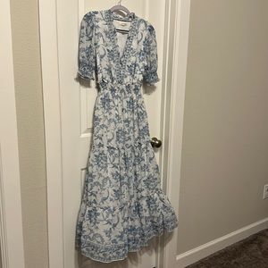Dress - blue and white (never worn)